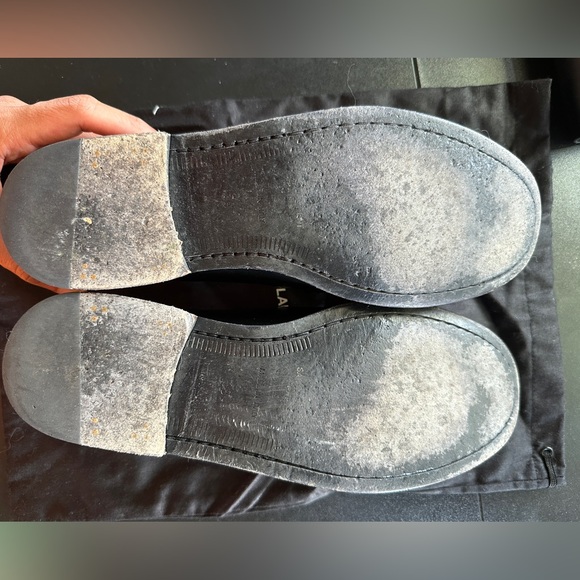 Saint Laurent Le Loafers Penny in Glazed Leathet - Picture 4 of 7